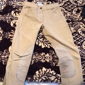 Girls show English riding breeches